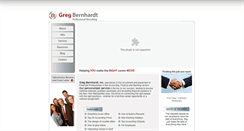 Desktop Screenshot of gregbernhardt.com
